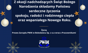 Wesołych Świąt i Szczęśliwego Nowego Roku